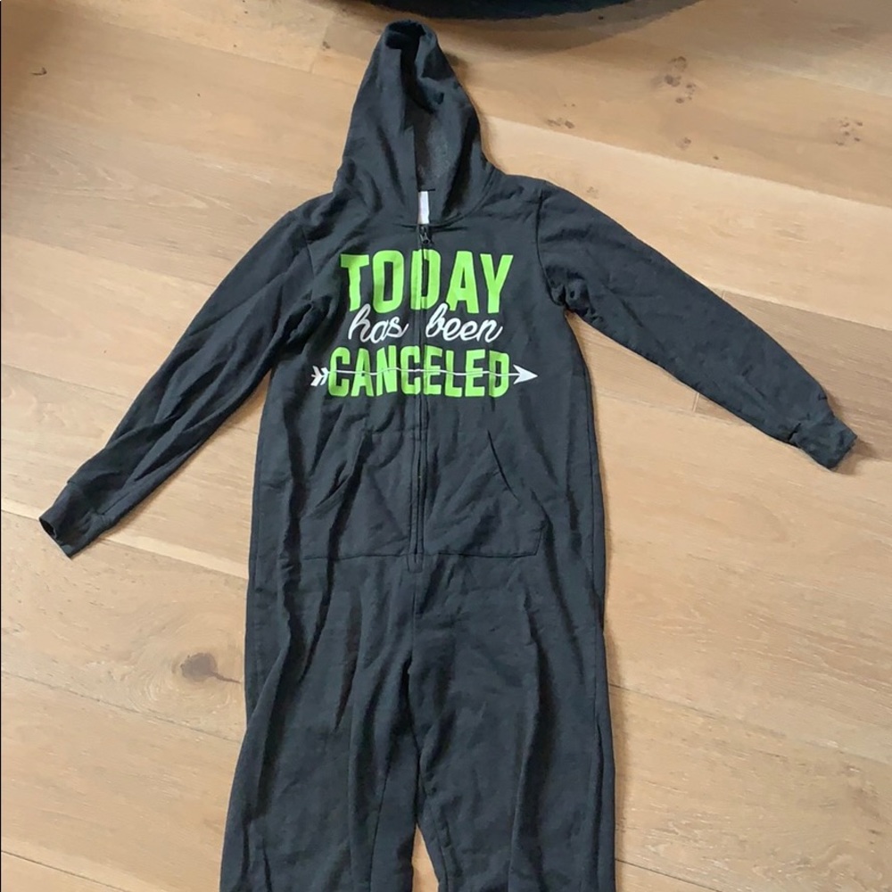 Dark grey onesie